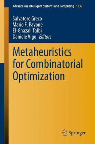 Cover image for Metaheuristics for Combinatorial Optimization