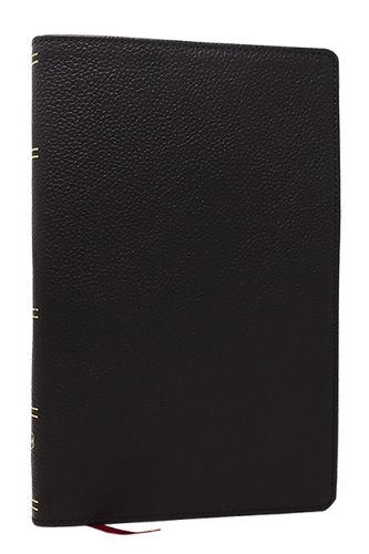 Cover image for NKJV, Personal Size New Testament, Black Genuine Leather, Red Letter, Comfort Print