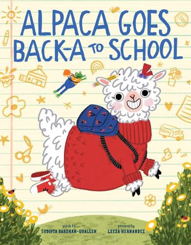 Cover image for Alpaca Goes Back-a to School