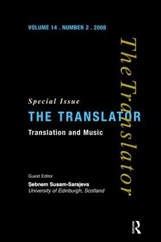 Cover image for Translation and Music