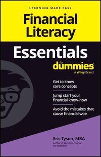 Cover image for Financial Literacy Essentials For Dummies