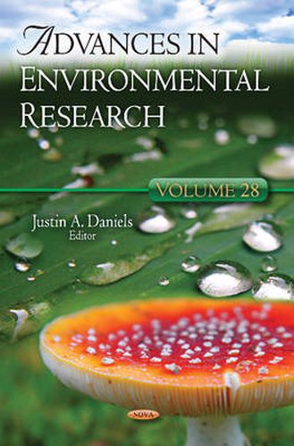 Cover image for Advances in Environmental Research: Volume 28