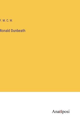 Cover image for Ronald Dunbeath