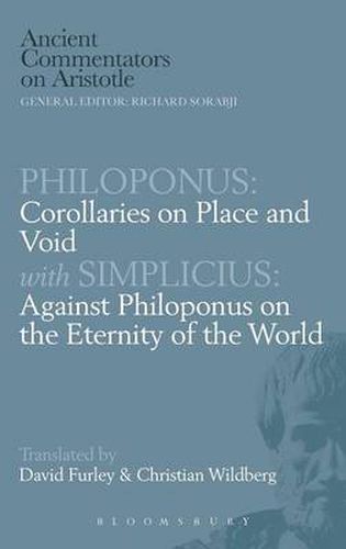 Cover image for Corollaries on Place and Void: Against Philoponus on the Eternity of the World