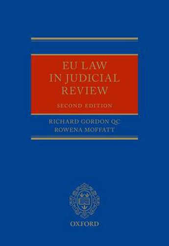 Cover image for EU Law in Judicial Review