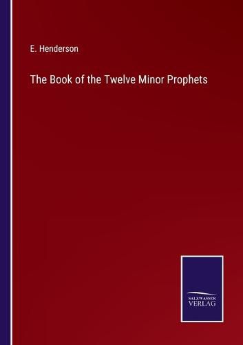 Cover image for The Book of the Twelve Minor Prophets