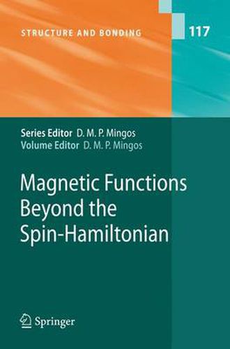 Cover image for Magnetic Functions Beyond the Spin-Hamiltonian