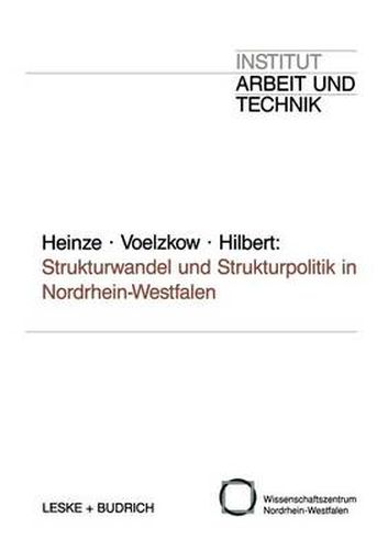 Cover image for Strukturwandel Und Strukturpolitik in Nordrhein-Westfalen: Entwicklungstrends Und Forschungsperspektiven