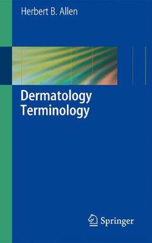 Cover image for Dermatology Terminology