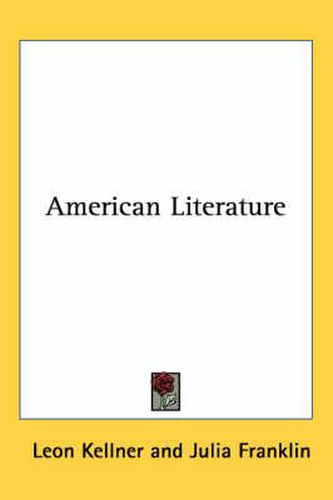 Cover image for American Literature