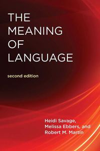Cover image for The Meaning Of Language