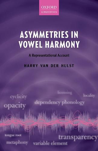 Cover image for Asymmetries in Vowel Harmony: A Representational Account