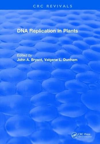 Cover image for Dna Replication In Plants