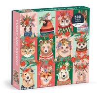 Cover image for Furry And Bright 500 Piece Puzzle