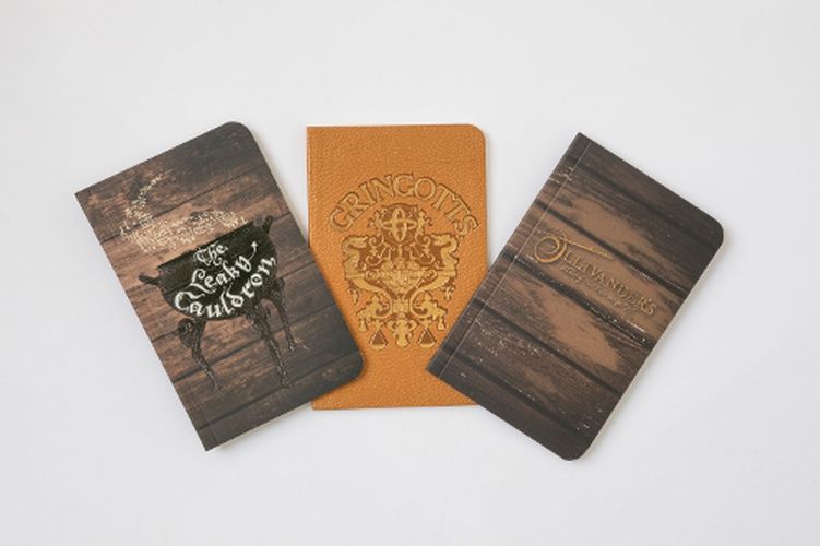 Cover image for Harry Potter: Diagon Alley Pocket Notebook Collection (Set of 3)