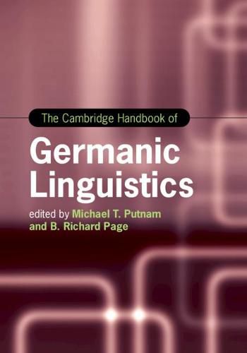 Cover image for The Cambridge Handbook of Germanic Linguistics
