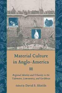 Cover image for Material Culture in Anglo-America: Regional Identity and Urbanity in the Tidewater, Lowcountry, and Caribbean