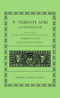 Cover image for Terence Comoediae