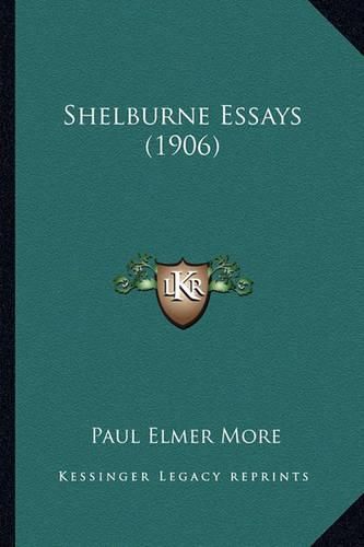 Cover image for Shelburne Essays (1906) Shelburne Essays (1906)