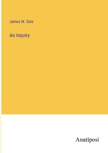 Cover image for An Inquiry