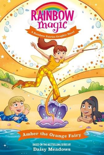 Cover image for Rainbow Magic Rainbow Fairies #2: Amber the Orange Fairy Graphic Novel