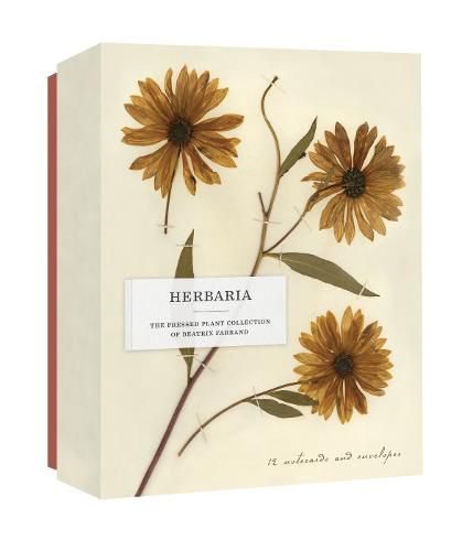 Herbaria The Pressed Plant Collection Of Beatrix Farrand 12 Notecards And Envelopes