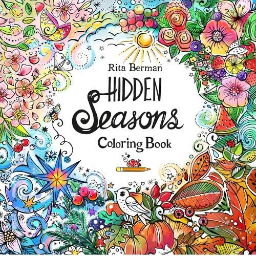 Cover image for Hidden Seasons Coloring Book