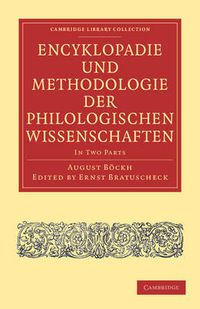 Cover image for Encyklopadie und Methodologie der Philologischen Wissenschaften 2 Part Set