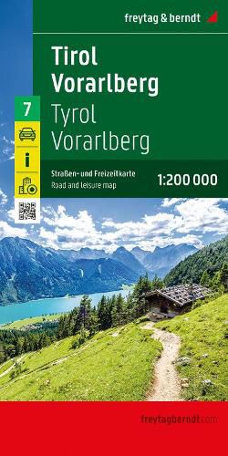 Cover image for Tyrol - Voralberg Road and Leisure Map: 7