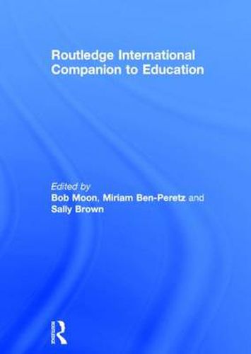 Cover image for Routledge International Companion to Education