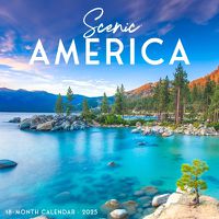 Cover image for Scenic America 2025 7 X 7 Mini Wall Calendar