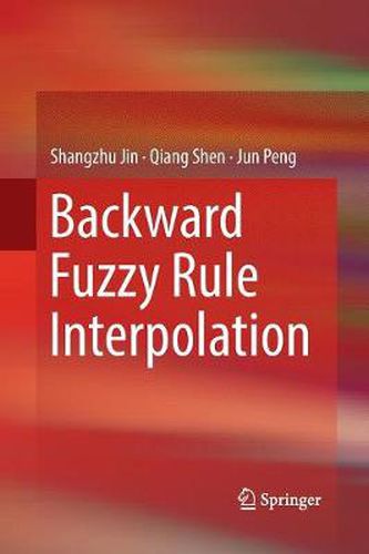 Cover image for Backward Fuzzy Rule Interpolation