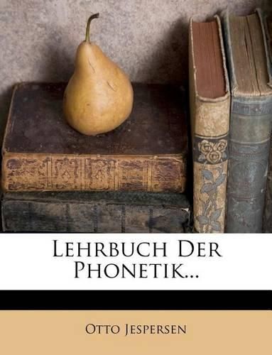 Lehrbuch Der Phonetik...