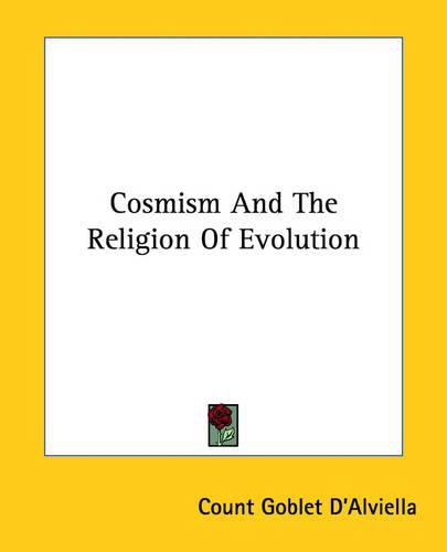 Cover image for Cosmism and the Religion of Evolution