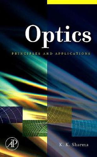 Cover image for Optics: Principles and Applications