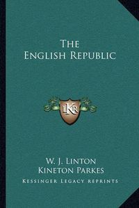 Cover image for The English Republic