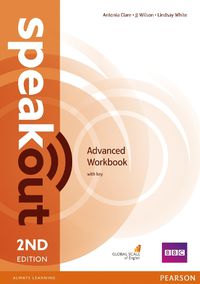 Cover image for Speakout Advanced 2nd Edition Workbook with Key