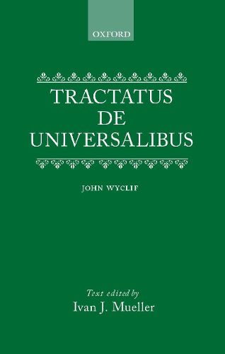 Cover image for De Universalibus V I