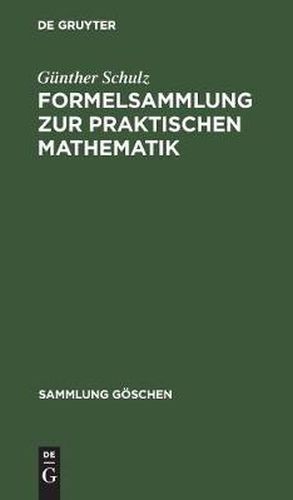 Cover image for Formelsammlung Zur Praktischen Mathematik