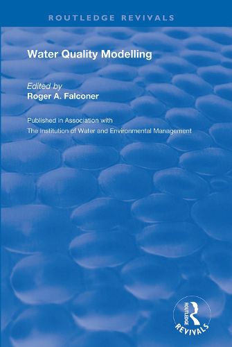 Cover image for Water Quality Modelling