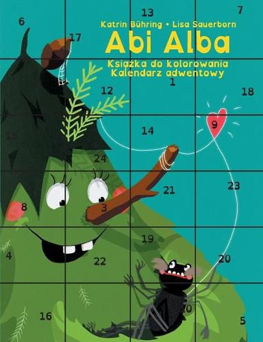Cover image for Abi Alba: Ksiazka do kolorowaniaKalendarz adwentowy