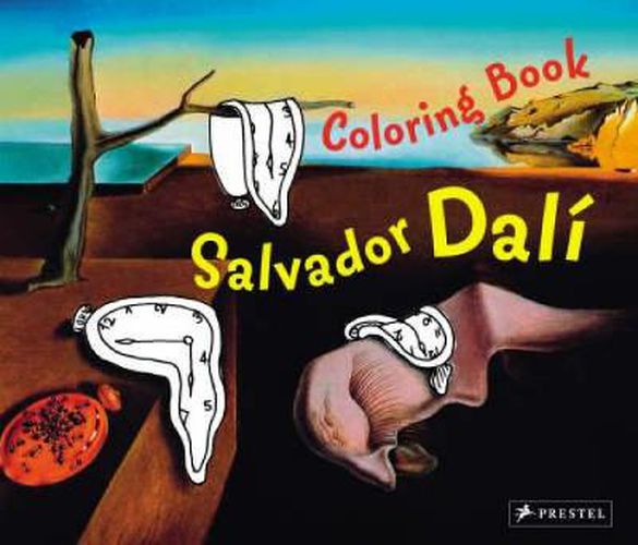 Cover image for Coloring Book Dali