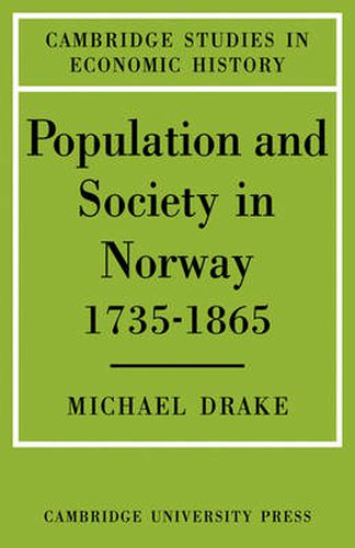 Cover image for Population and Society in Norway 1735-1865