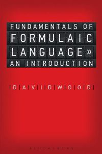 Cover image for Fundamentals of Formulaic Language: An Introduction