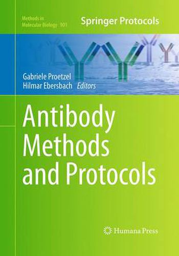 Cover image for Antibody Methods and Protocols