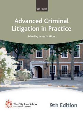 Cover image for Advanced Criminal Litigation in Practice