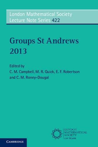 Groups St Andrews 2013