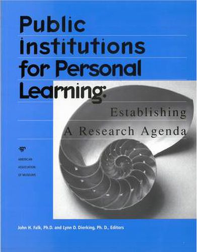 Cover image for Public Institutions for Personal Learning: Establishing a Research Agenda