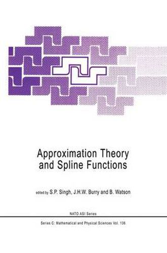 Cover image for Approximation Theory and Spline Functions