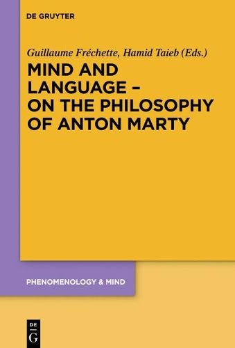 Cover image for Mind and Language - On the Philosophy of Anton Marty